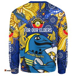 Amazing Aussie Parramatta Eels Naidoc Week Custom For Our Elders Go With Sparky Sweatshirt