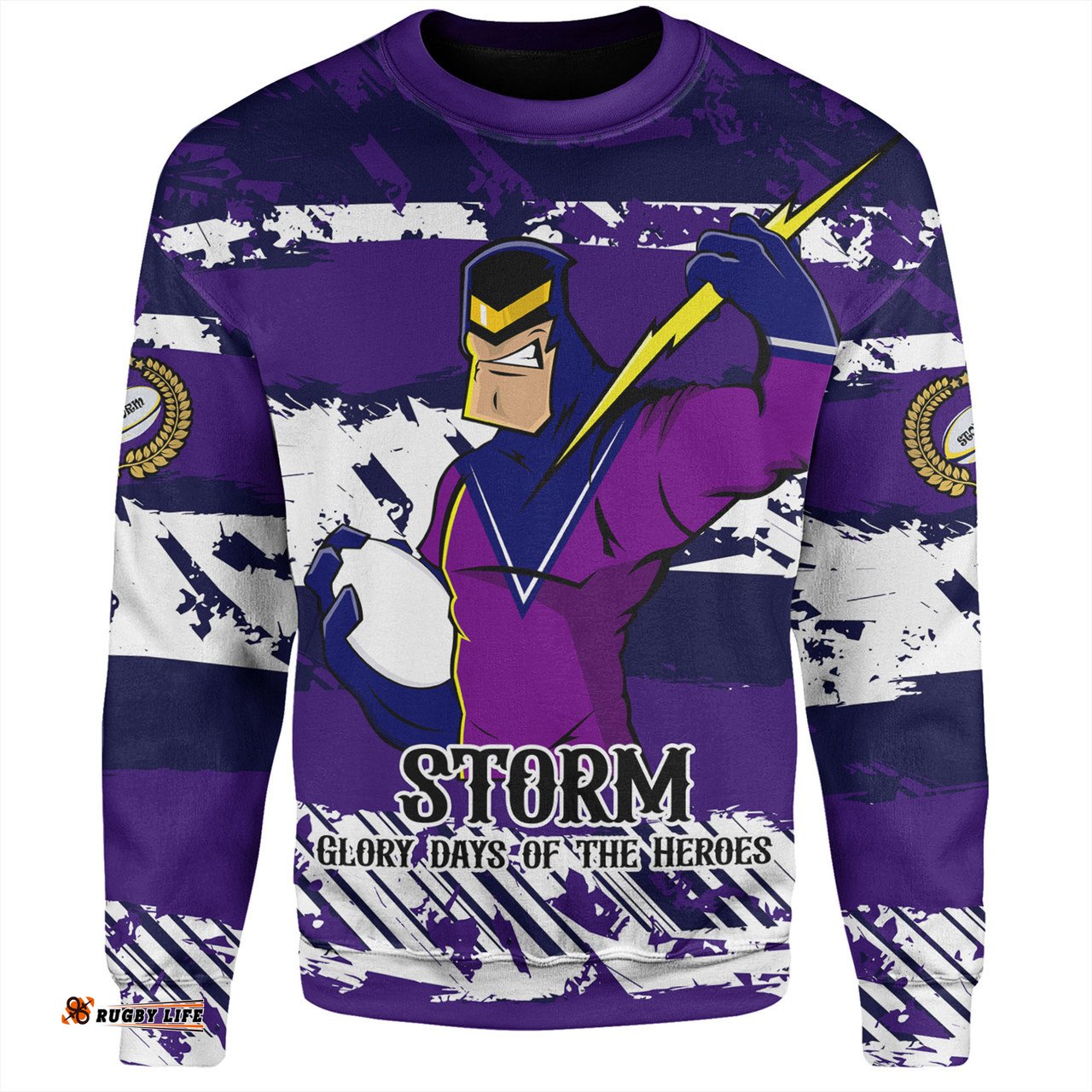 Amazing Aussie Melbourne Storm Theme Song Inspired Sweatshirt