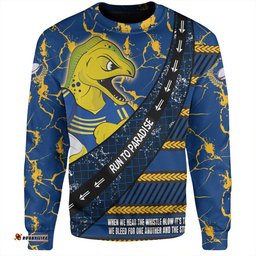 Amazing Aussie Parramatta Eels Sport Theme Song For Rugby With Sporty Style Sweatshirt
