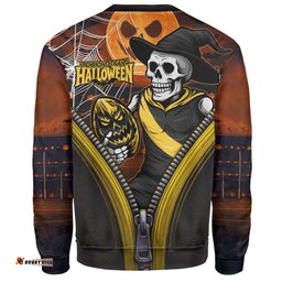 Amazing Aussie Richmond Halloween Night Reaper Zipper Sweatshirt