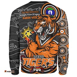 Amazing Aussie Wests Tigers Spirit Of NAIDOC Series Sweatshirt