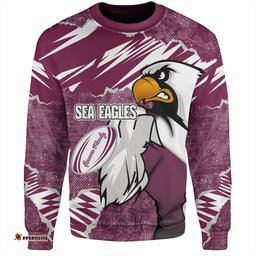 Amazing Aussie Manly Warringah Sea Eagles Theme Song Sweatshirt