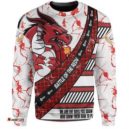 Amazing Aussie St. George Illawarra Dragons Theme Song For With Sporty Style Sweatshirt