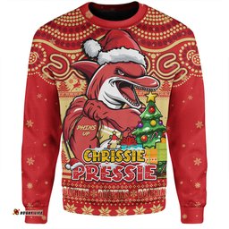 Amazing Aussie Redcliffe Dolphins Aussie Ugly Christmas For Die Hard Fan Supporters Sweatshirt