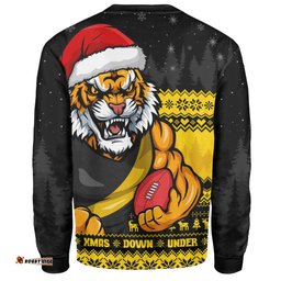 Amazing Aussie Richmond Merry Christmas Down Under Footy Power Style Sweatshirt