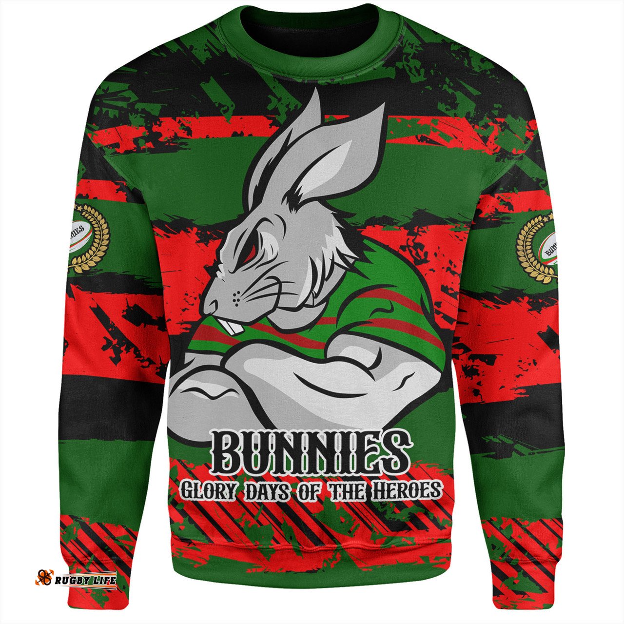 Amazing Aussie South Sydney Rabbitohs Theme Song Inspired Sweatshirt