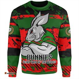 Amazing Aussie South Sydney Rabbitohs Theme Song Inspired Sweatshirt