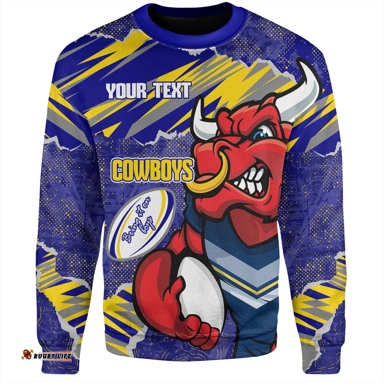 Amazing Aussie North Queensland Cowboys Theme Song Sweatshirt