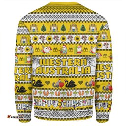 Amazing Aussie Western Australia Christmas Custom Happy Chrissie Ugly Style Sweatshirt