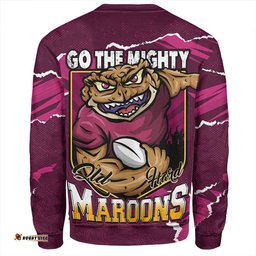 Amazing Aussie Queensland Maroons QLD Rampage Cane Toad Edition Sweatshirt
