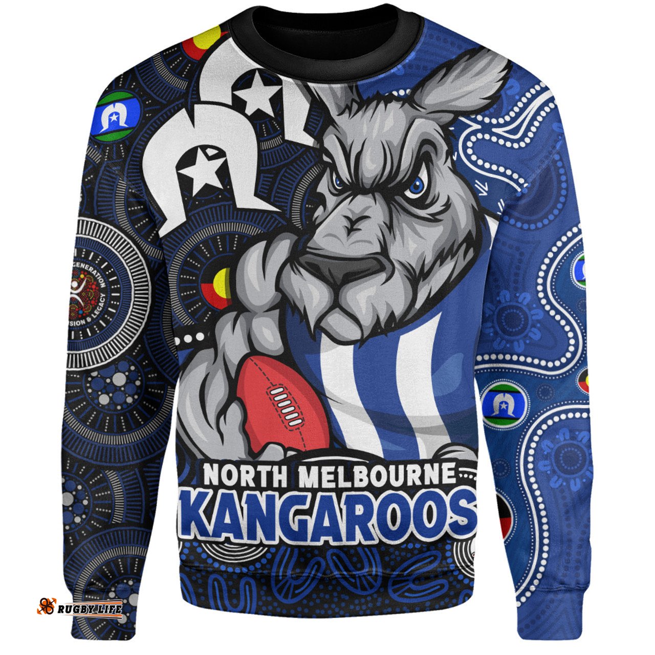 Amazing Aussie North Melbourne NAIDOC Spirit Of Country Sweatshirt