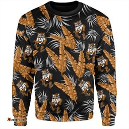 Amazing Aussie Wests Tigers Custom Tropical Patterns Wests Tigers Sweatshirt