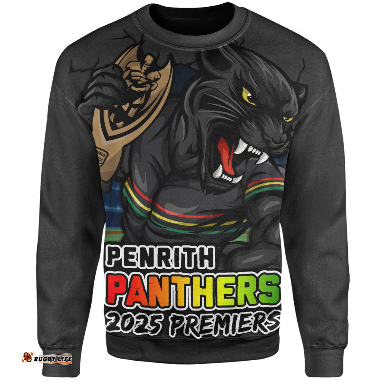 Amazing Aussie Penrith Panthers Unleash Power In The Ultimate Battle Sweatshirt