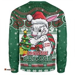 Amazing Aussie South Sydney Rabbitohs Aussie Ugly Christmas For Die Hard Fan Supporters Sweatshirt