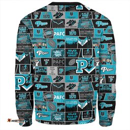 Amazing Aussie Port Adelaide Legacy Of The Pride Comic Style Sweatshirt