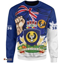 Amazing Aussie South Australia Power Pride And Heritage Crest Sweatshirt