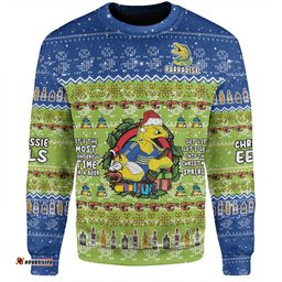 Amazing Aussie Parramatta Eels Christmas Custom Chrissie Spirit Sweatshirt