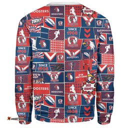 Amazing Aussie Sydney Roosters Team Of Us Die Hard Fan Supporters Comic Style Sweatshirt