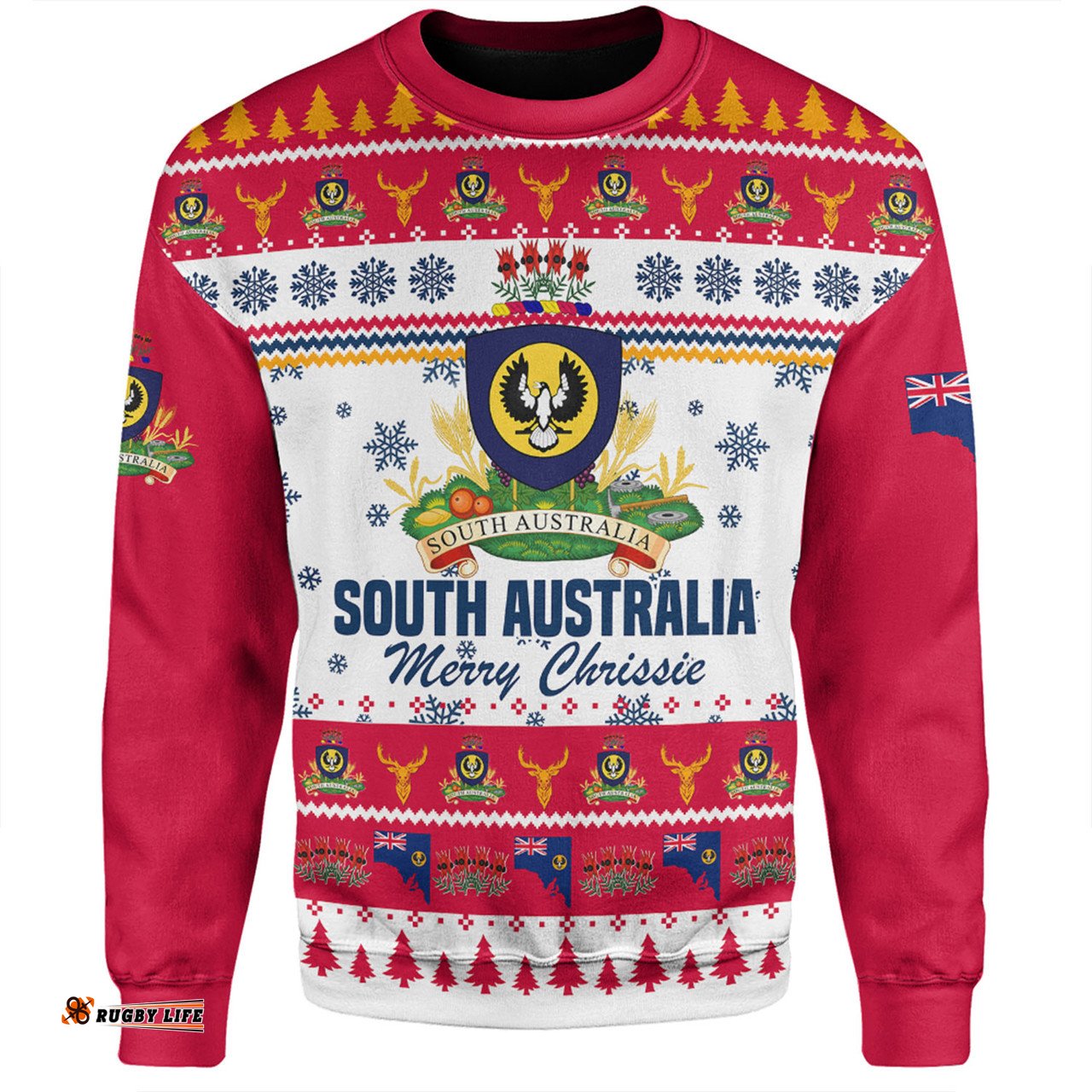 Amazing Aussie South Australia Christmas Merry Chrissie Sweatshirt