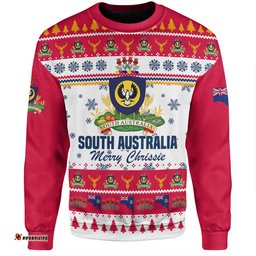 Amazing Aussie South Australia Christmas Merry Chrissie Sweatshirt
