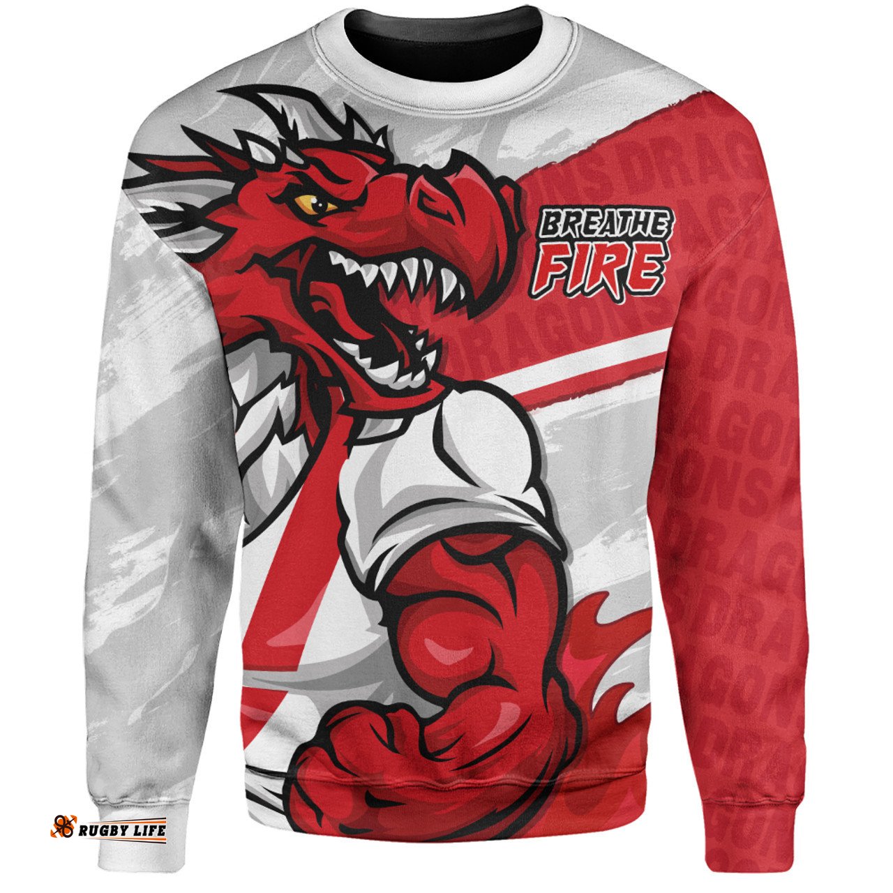 Amazing Aussie St. George Illawarra Dragons Defend The Pride Sweatshirt