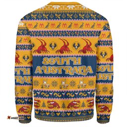 Amazing Aussie South Australia Big Things Christmas Custom The Big Lobster Sweatshirt