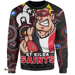 Amazing Aussie St Kilda NAIDOC Spirit Of Country Sweatshirt