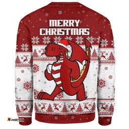 Amazing Aussie St. George Illawarra Dragons Christmas Custom Special Ugly Christmas Sweatshirt