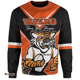 Amazing Aussie Wests Tigers Custom I Hate Being This Awesome But Wests Tigers Sweatshirt