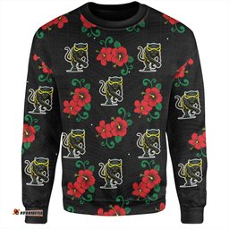 Amazing Aussie Penrith Panthers Custom Penrith Panthers With Maori Patterns Sweatshirt