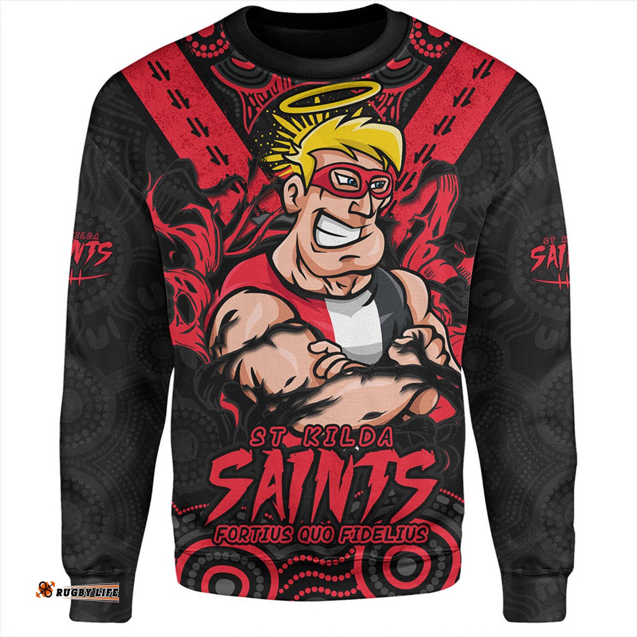 Amazing Aussie St Kilda Ripped Legacy Of The Game Sweatshirt