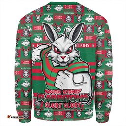 Amazing Aussie South Sydney Rabbitohs Champion’s Pride Comic Style Sweatshirt