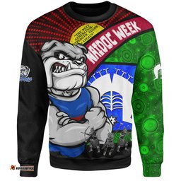 Amazing Aussie Western Bulldogs NAIDOC Week Pride Edition Sweatshirt