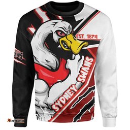 Amazing Aussie Sydney Swans Battlefield Glory Gear Sweatshirt