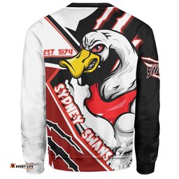 Amazing Aussie Sydney Swans Battlefield Glory Gear Sweatshirt