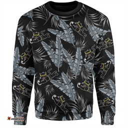 Amazing Aussie Penrith Panthers Custom Tropical Patterns Penrith Panthers Sweatshirt