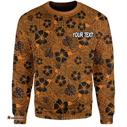 Amazing Aussie Wests Tigers Scream With Tropical Patterns Sweatshirt