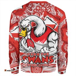 Amazing Aussie Sydney Swans Blazing Spirit Of Victory Sweatshirt