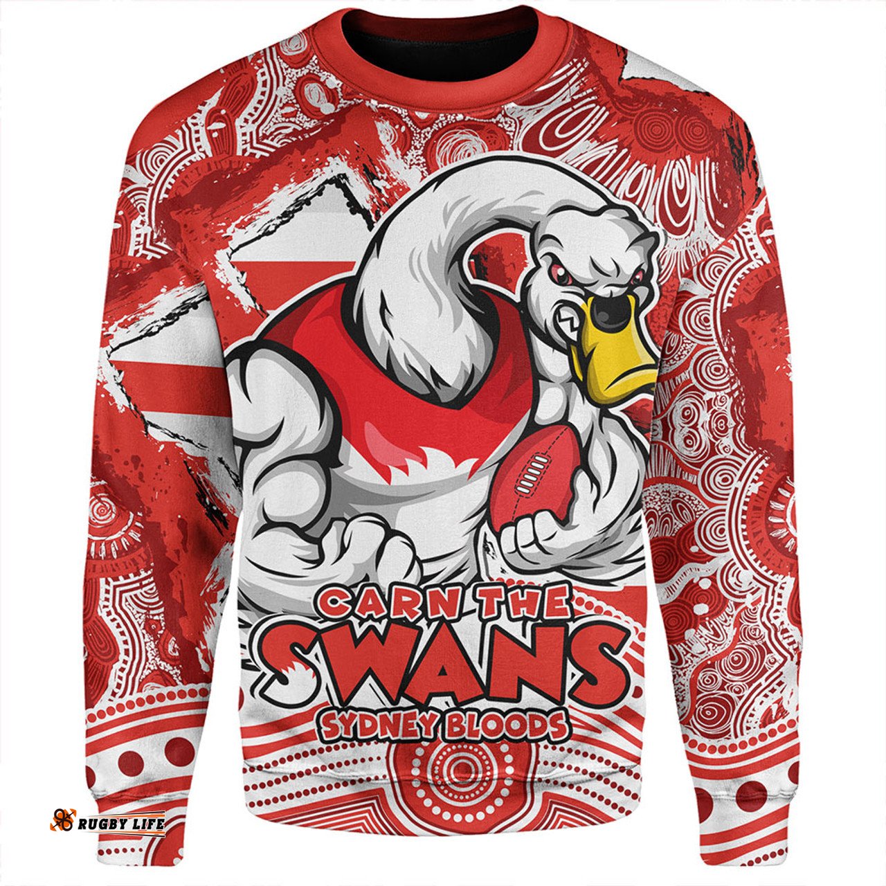 Amazing Aussie Sydney Swans Blazing Spirit Of Victory Sweatshirt