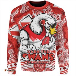 Amazing Aussie Sydney Swans Blazing Spirit Of Victory Sweatshirt