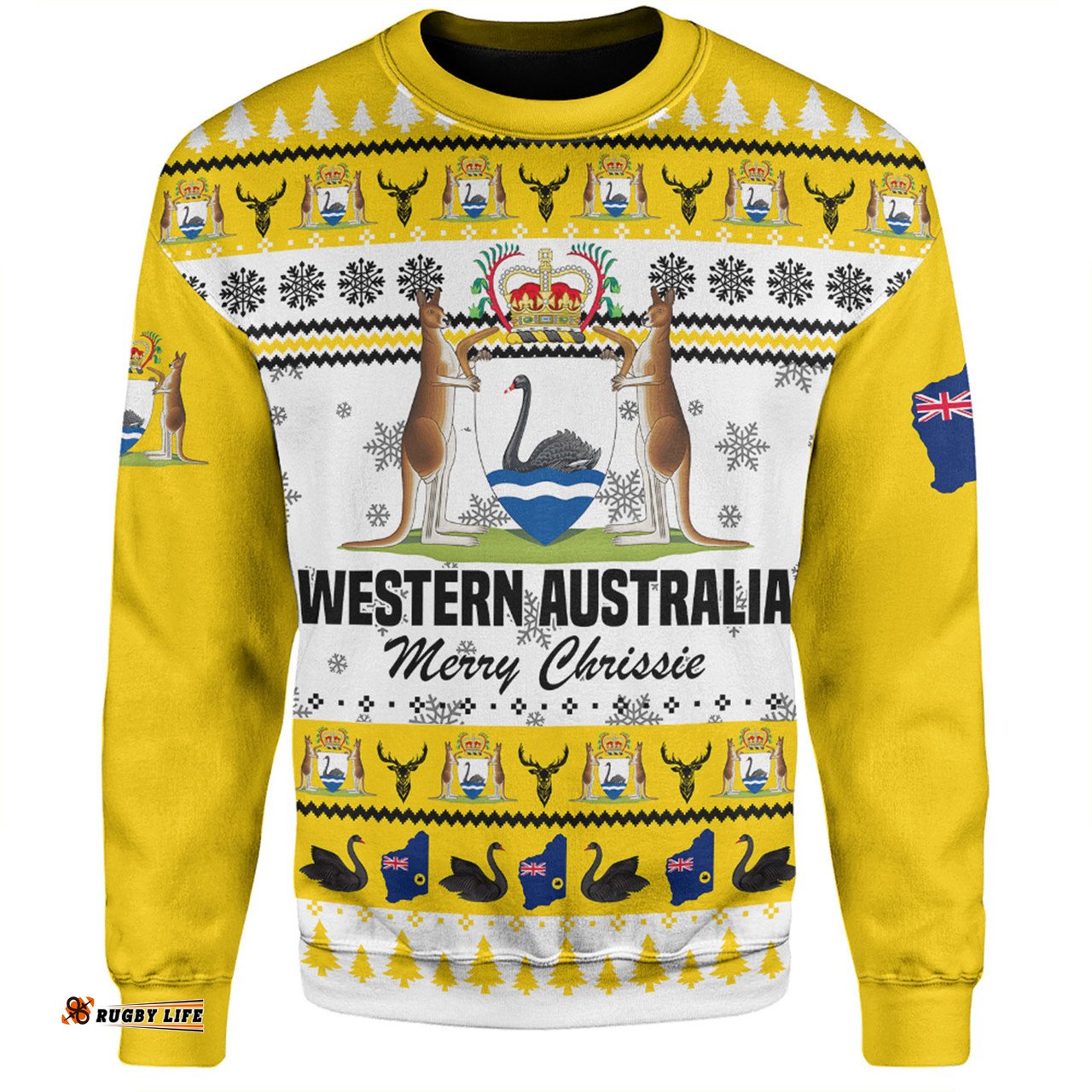 Amazing Aussie Western Australia Christmas Merry Chrissie Sweatshirt