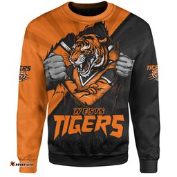 Amazing Aussie Wests Tigers Fearless Soul Series Sweatshirt