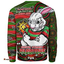 Amazing Aussie South Sydney Rabbitohs Spirit Of NAIDOC Series Sweatshirt