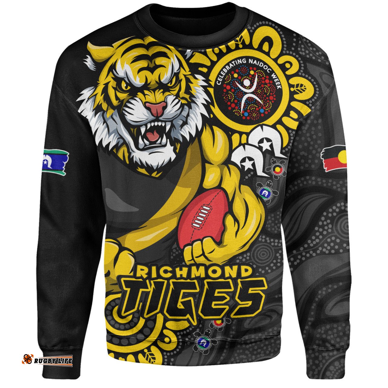 Amazing Aussie Richmond Power Through Generations NAIDOC Edition Sweatshirt