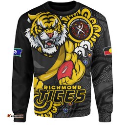 Amazing Aussie Richmond Power Through Generations NAIDOC Edition Sweatshirt