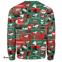 Amazing Aussie South Sydney Rabbitohs Team Of Us Die Hard Fan Supporters Comic Style Sweatshirt