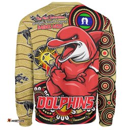 Amazing Aussie Redcliffe Dolphins Spirit Of NAIDOC Series Sweatshirt