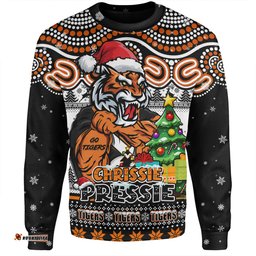 Amazing Aussie Wests Tigers Aussie Ugly Christmas For Die Hard Fan Supporters Sweatshirt