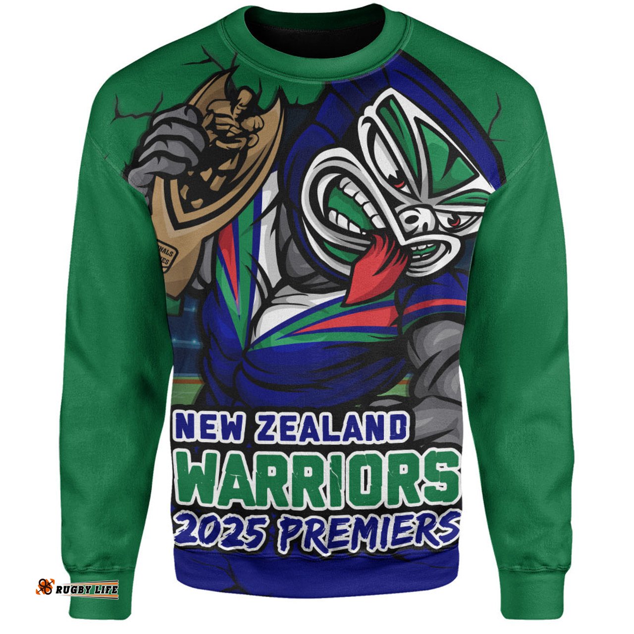 Amazing Aussie New Zealand Warriors Unleash Power In The Ultimate Battle Sweatshirt