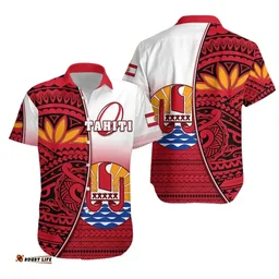 Rugbylife Shirt - Tahiti Rugby Short Sleeve Shirt Impressive K13